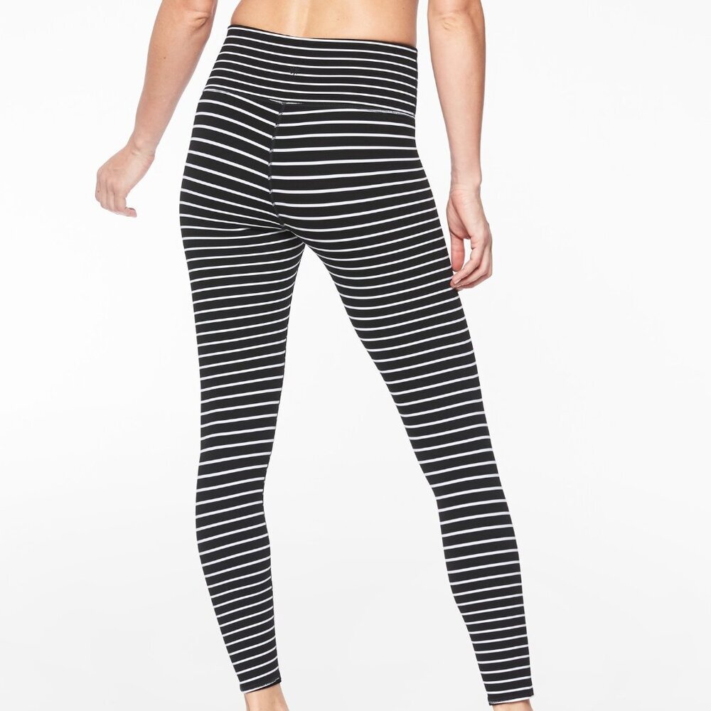 Athleta Elation Virasana Stripe 7/8 Tight - Picture 2 of 11